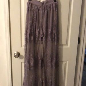 Entro Lace long skirt with shorts